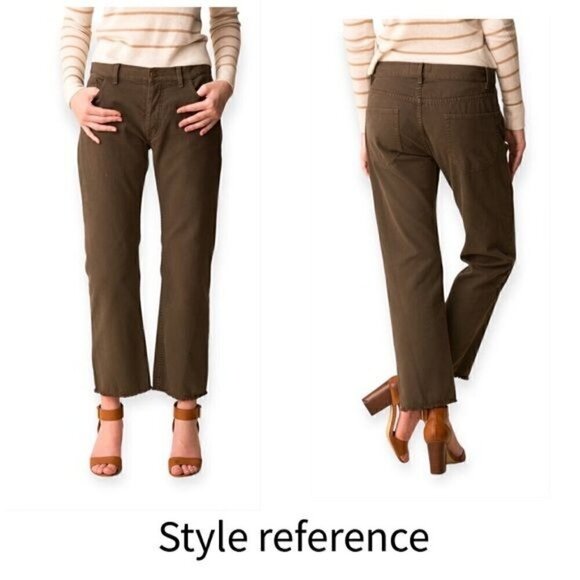 Nili Lotan Boyfriend Pants ,  size 6, Desert Sand, Tan , New with Tags - Picture 4 of 16